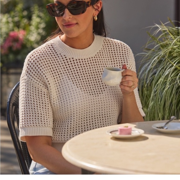 Abercrombie & Fitch Sweaters - Abercrombie crochet sweater